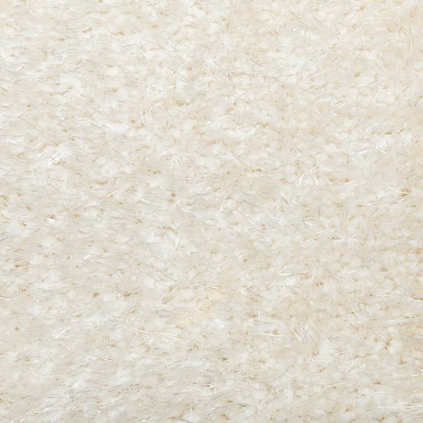 Creme Hochflor Teppich ISTAN Ø 160cm
