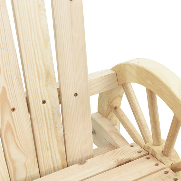 vidaXL Adirondack Rocking Chair Solid Fir Wood