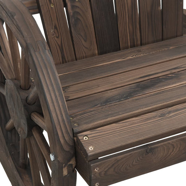 vidaXL Adirondack Rocking Chair Solid Fir Wood
