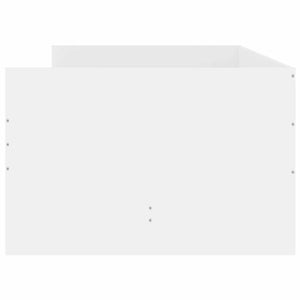vidaXL Bed Frame with Drawers White 90x190 cm