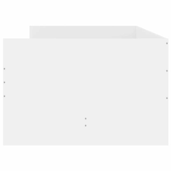 vidaXL Bed Frame with Drawers White 90x190 cm