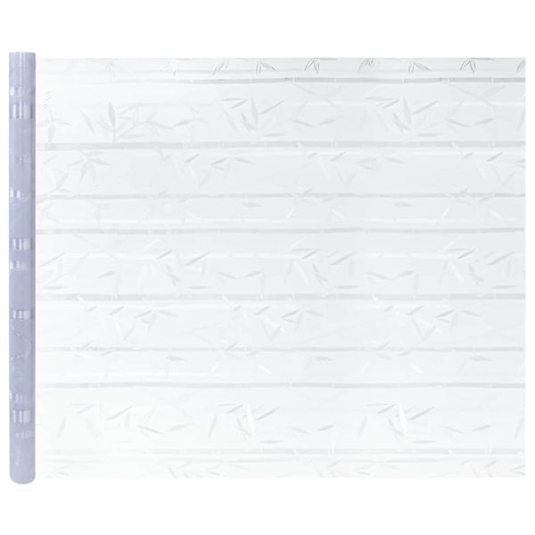 vidaXL Window Films 2 pcs. Frosted Bamboo Pattern PVC