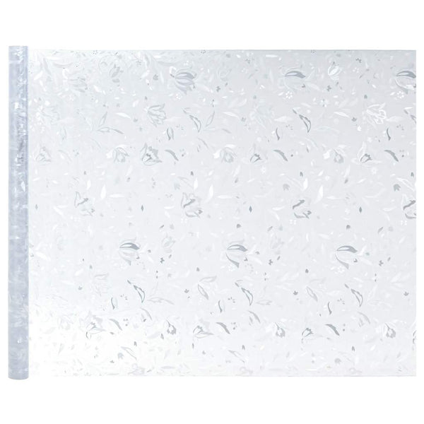 vidaXL Window Films 2 pcs. Matte Floral Pattern PVC