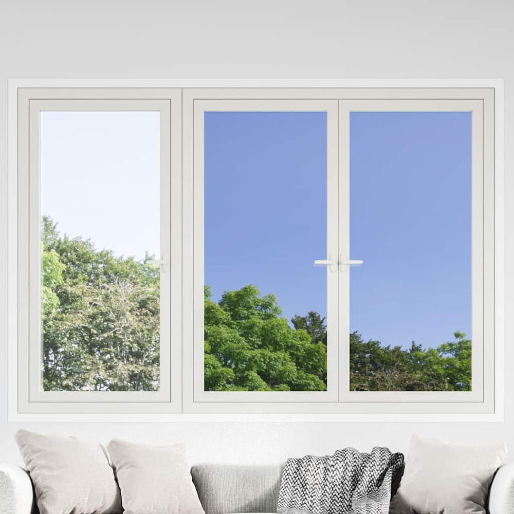 vidaXL Sun Protection Films 5 pcs. Static Reflective Silver PVC
