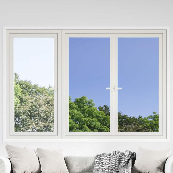 vidaXL Sun Protection Films 5 pcs. Static Reflective Silver PVC
