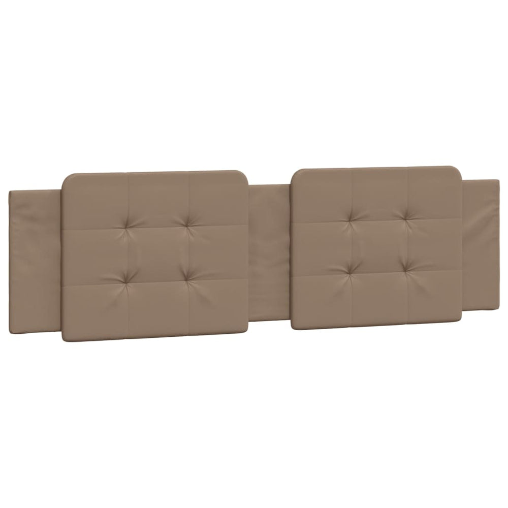 vidaXL Headboard Cushion "Zadar" Cappuccino Brown 180 cm Faux Leather