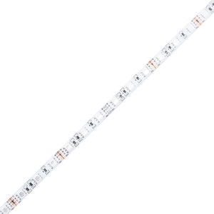 Bettgestell mit LED 75x190 Braun Eichen-Optik