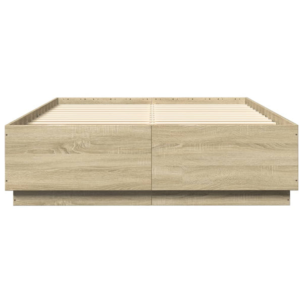Bettgestell Sonoma-Eiche 150x200 cm