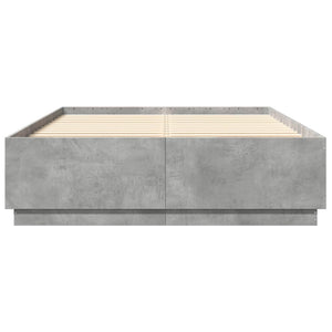 Bettgestell 150x200 Betongrau