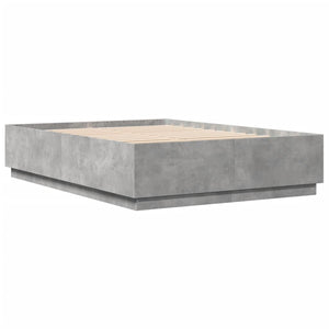 Bettgestell 150x200 Betongrau