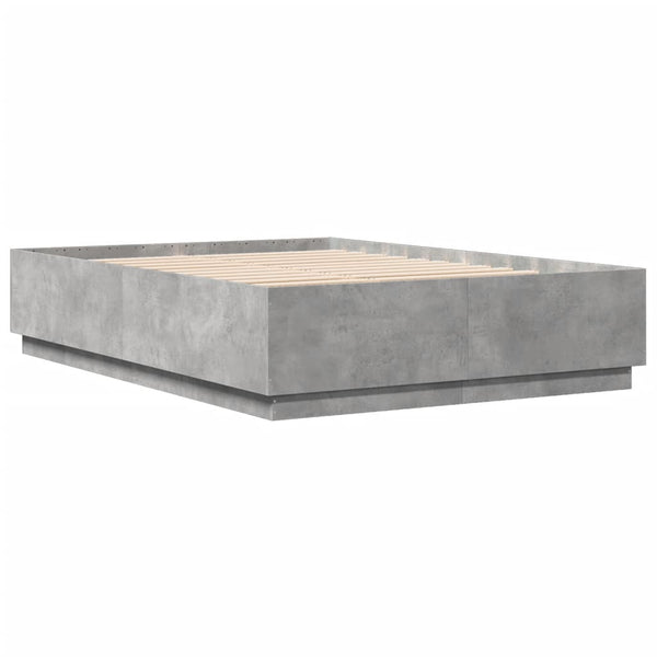 Bettgestell 150x200 Betongrau