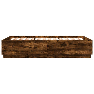 Bettgestell Räuchereiche 150x200 cm