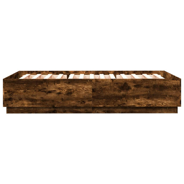 Bettgestell Räuchereiche 120x200 cm