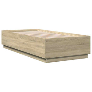 Bettgestell Sonoma Eiche 100x200 cm