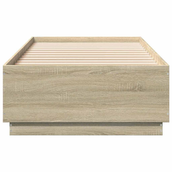 Bettgestell Sonoma Eiche 100x200 cm