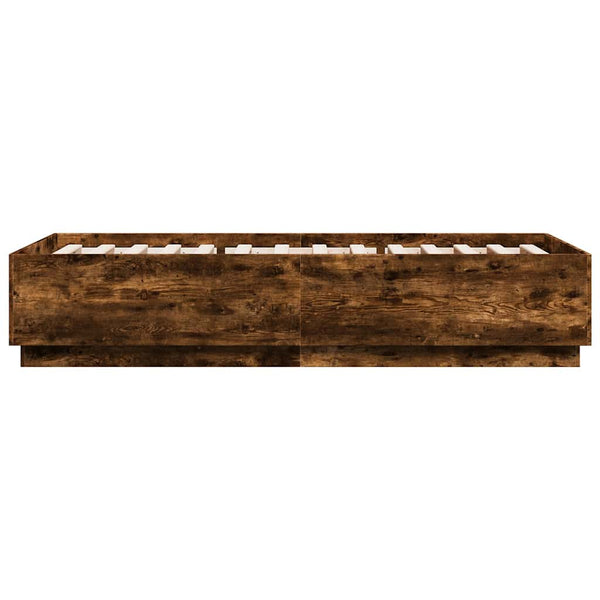 Bettgestell Räuchereiche 100x200 cm