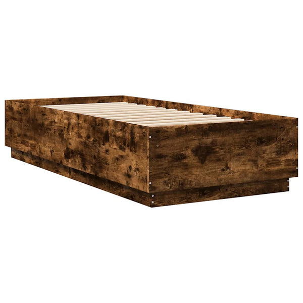 Bettgestell Räuchereiche 100x200 cm