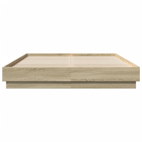 Bettgestell Sonoma-Eiche 160x200 cm