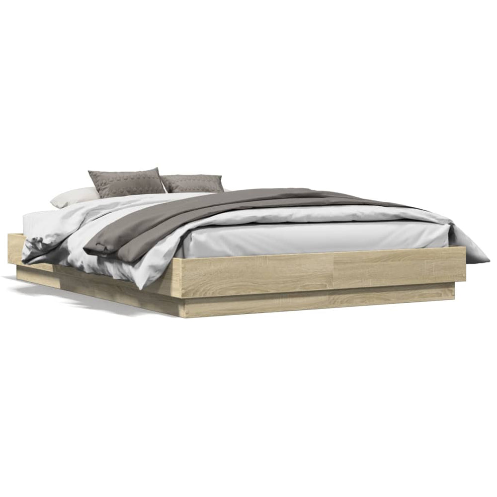 Bettgestell 140x190 cm Sonoma Eiche