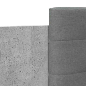 Bettgestell Betongrau 90x200 cm