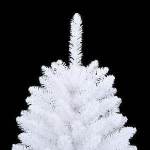 vidaXL Artificial Christmas Tree White 150 cm PVC and Metal