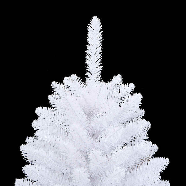 vidaXL Artificial Christmas Tree White 150 cm PVC and Metal