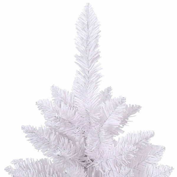 vidaXL Artificial Christmas Tree White 300 cm PVC and Metal