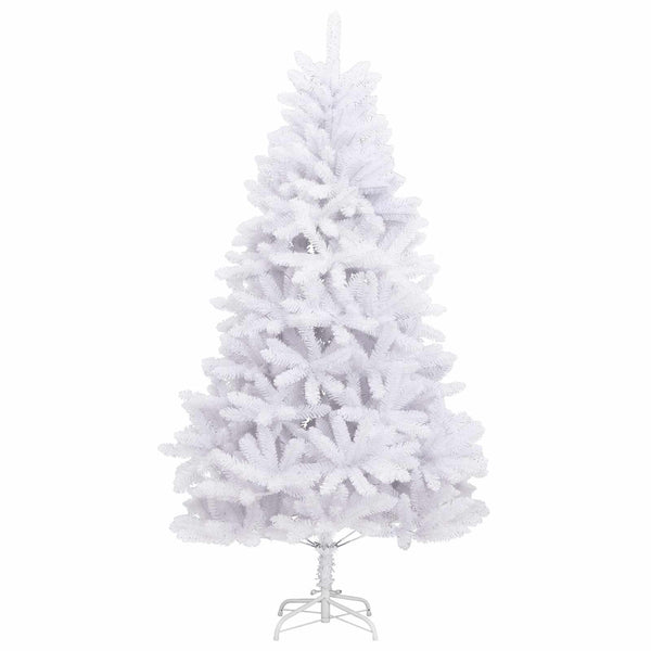 vidaXL Artificial Christmas Tree White 128 x 128 x 270 cm