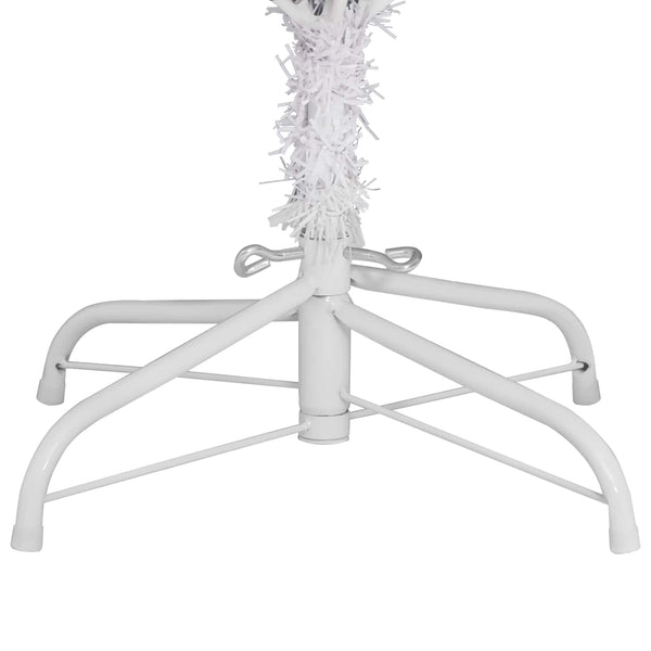 vidaXL Artificial Christmas Tree White 138 x 138 x 300 cm