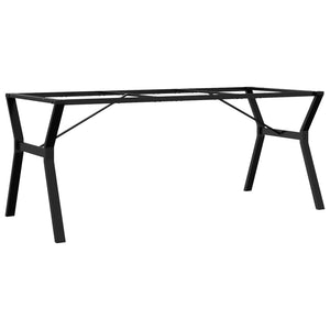 vidaXL Dining Table Base Y-Shape 180x80x73 cm Steel