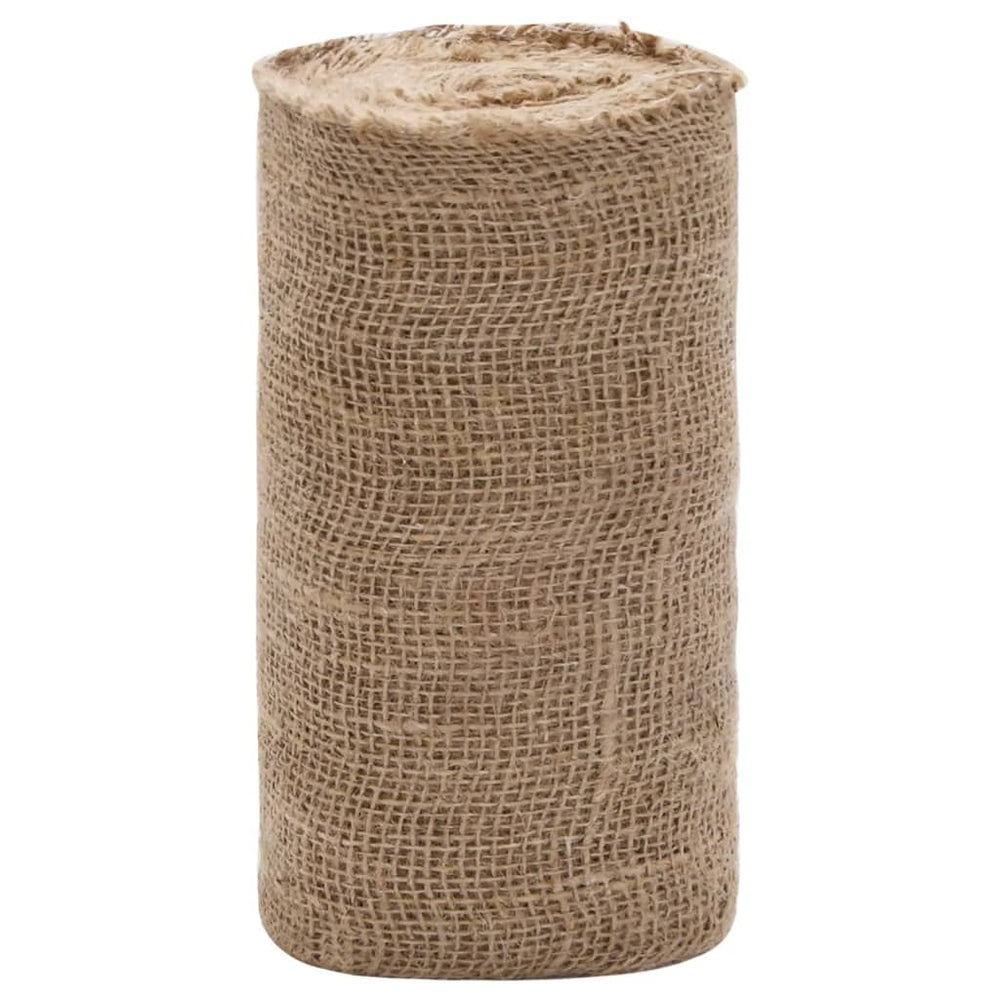 vidaXL Jute Fabric 0.25x10 m 100% Jute 200 g/m²