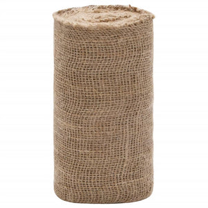 vidaXL Jute Fabric 0.25x15 m 100% Jute 200 g/m²