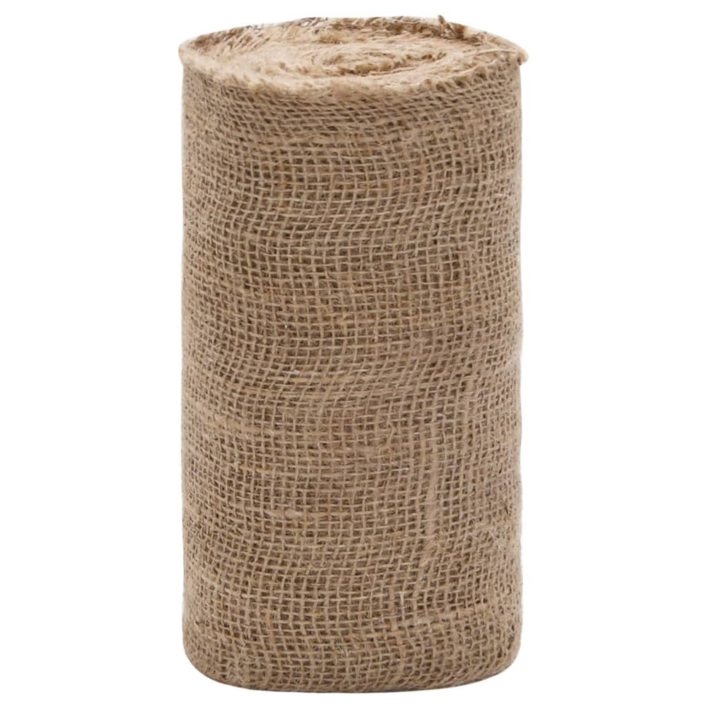 vidaXL Jute Fabric 0.25x50 m 100% Jute 200 g/m²