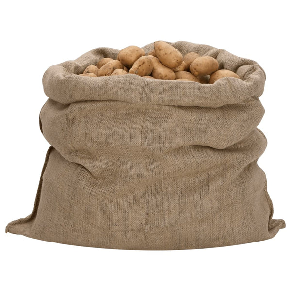 vidaXL Jute Sacks 30 pcs. 100x110 cm 100% Jute 340 g/m²