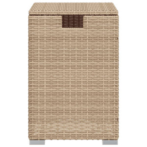 vidaXL Propane Tank Enclosure Beige 40x40x60 cm Poly Rattan