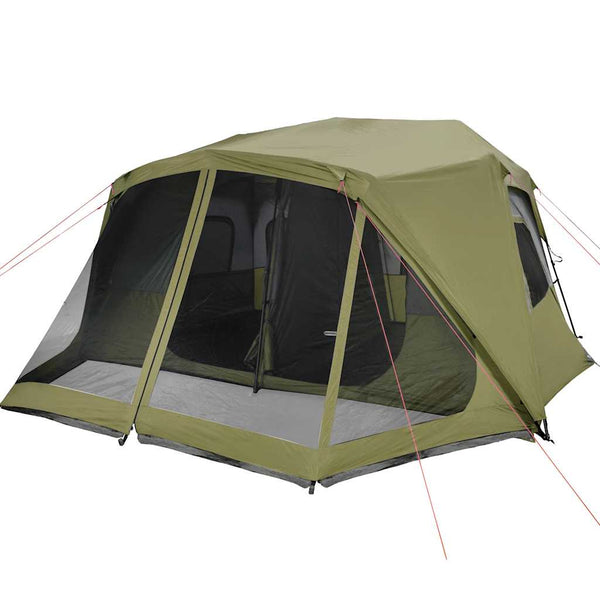 vidaXL Family Tent 10 Person Green Quick Release Waterproof