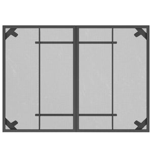 vidaXL 5-piece Garden Dining Set Anthracite Expanded Metal