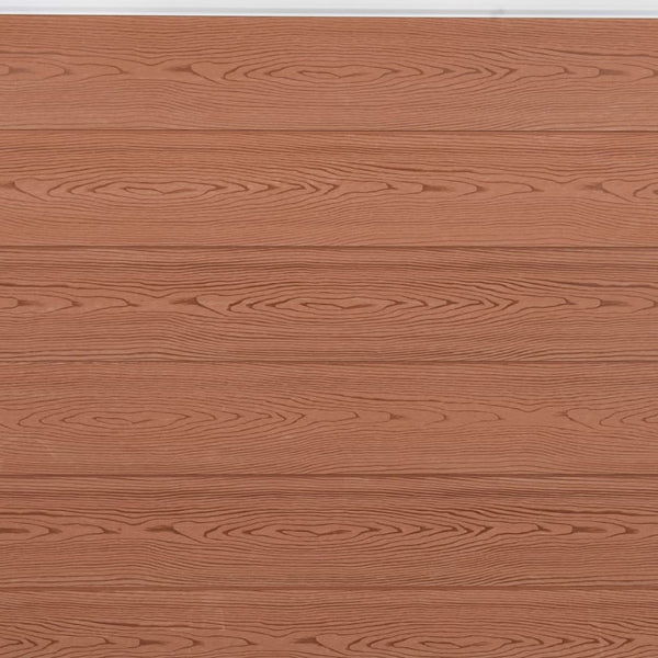 vidaXL Fence Panel Set Brown 180x186 cm WPC