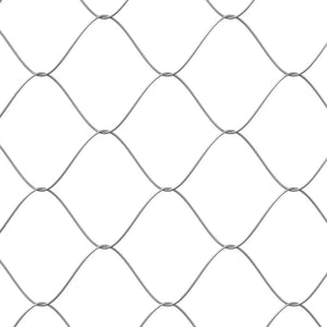 vidaXL Dog Kennel with Roof and Door Grey 2x2x2 m Galvanized Steel