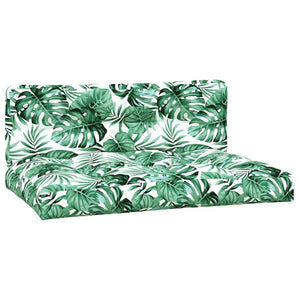 Garten Mittelsofas aus Paletten mit Kissen