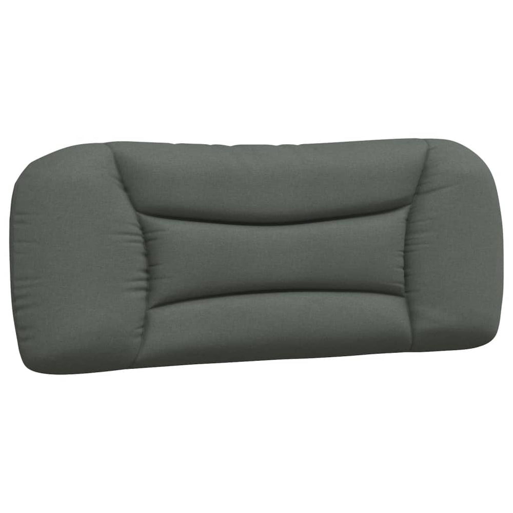 Kopfteilkissen Dunkelgrau 100 cm