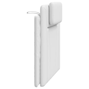 Kopfteilkissen Viana Weiß 100cm Kunstleder