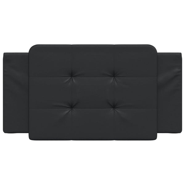 Kopfteilkissen Zadar Schwarz 100 cm