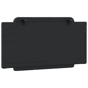 Kopfteilkissen Zadar Schwarz 100 cm