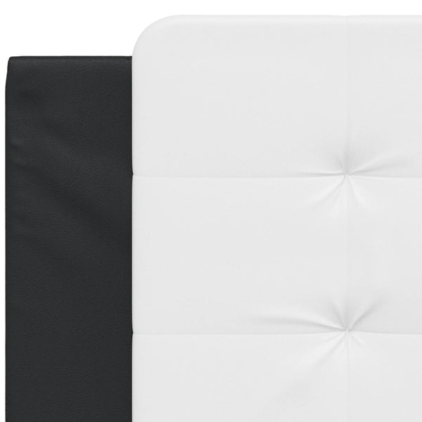 Kopfteilkissen Zadar Schwarz-Weiß 100 cm