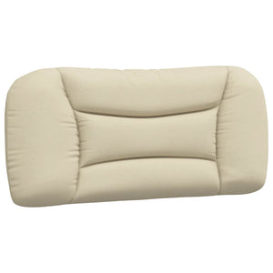 Bettgestell Creme 80x200 cm Stoff