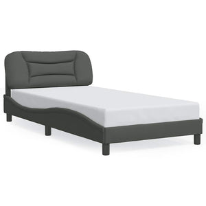 Bettgestell Dunkelgrau 100x200 cm