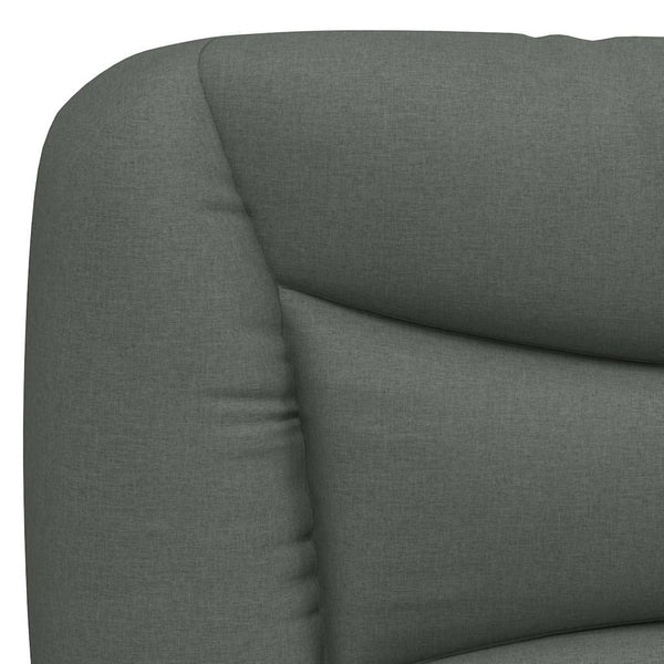 Bettgestell Dunkelgrau 100x200 cm