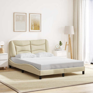 Bettgestell Creme 140x190 cm