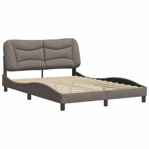 Bettgestell Hvar Taupe 140x200 cm